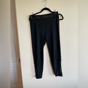 🖤Nike Pro Women’s High Waisted Ankle Leggings Size L 🖤